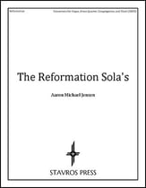 The Reformation Sola's SATB choral sheet music cover